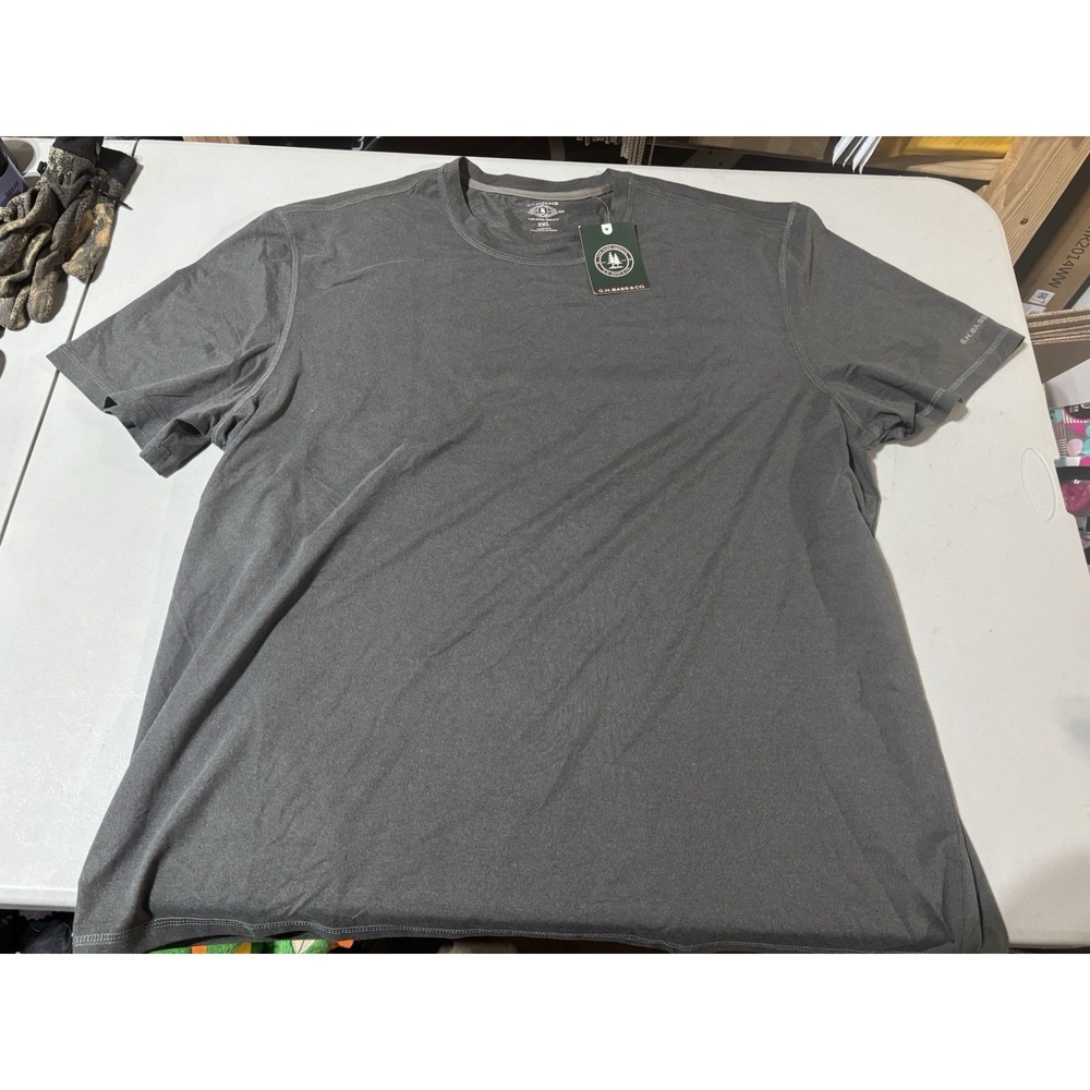 NWT‎ G.H. Bass & Co Rock Mills Lake Asphalt-Gray 2XL
